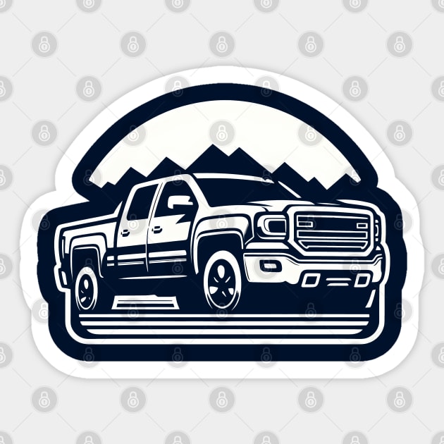 GMC Sierra Sticker by TaevasDesign